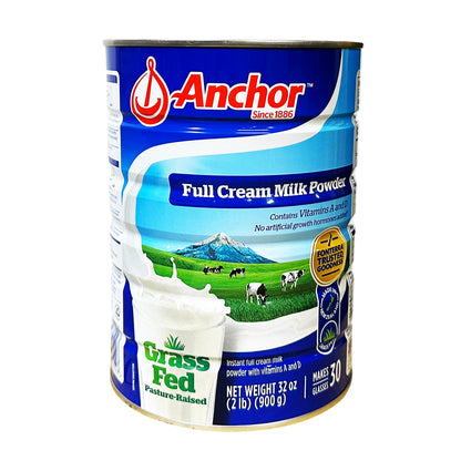 Front graphic image of Anchor Instant Full Cream Milk Power 31.74oz (900g)