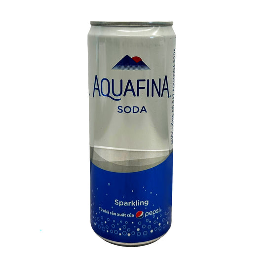 Front graphic image of Aquafina Soda Sparkling Water 10.82oz (320ml)