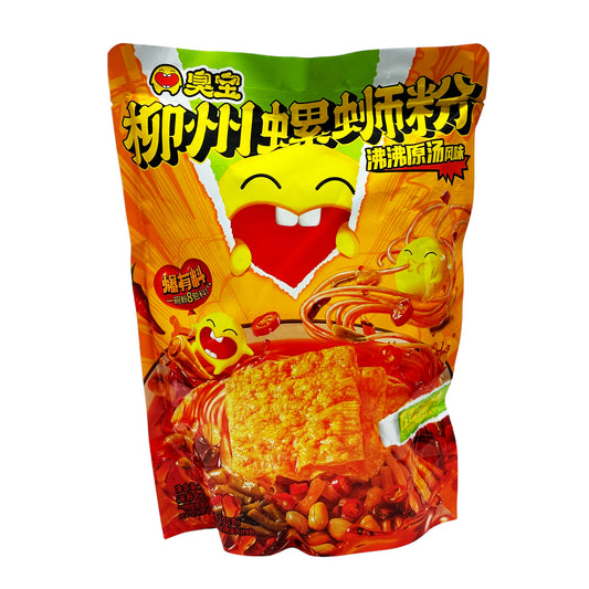 Front graphic image of Choubao Liuzhou River Snail Rice Noodle Soup - Original Flavor With Chunky Yuba 10.5oz (300g)