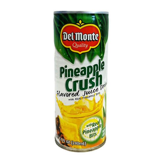 Front graphic image of Del Monte Juice Drink - Pineapple Crush 8.1oz (240ml)
