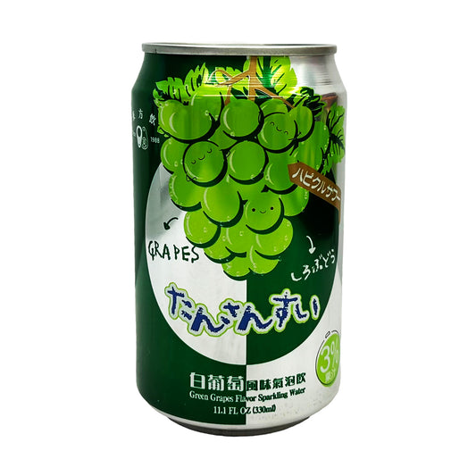 Front graphic image of Dong Fang Yin Grapes Flavor Sparkling Water 11.1oz (330ml)