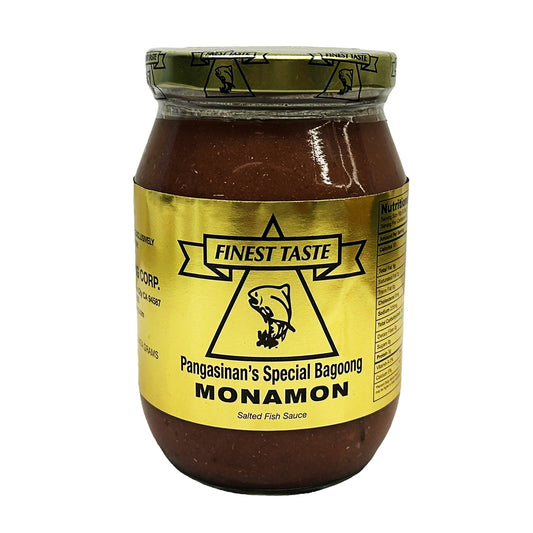 Front graphic image of Finest Taste Pangasinan's Special Bagoong Monamon 16oz (474g)