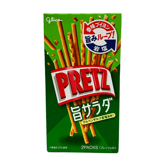 Front graphic image of Glico Pretz Sticks - Uma Salad Flavor 2.4oz (69g)