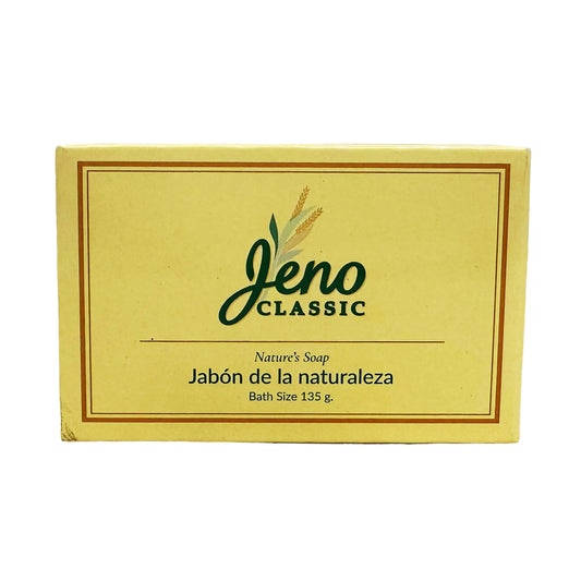 Front graphic image of Jeno Classic Nature's Soap 4.76oz (135g)