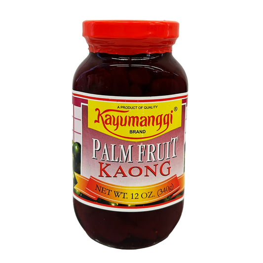 Front graphic image of Kayumanggi Palm Fruit - Kaong Red 12oz (340g)