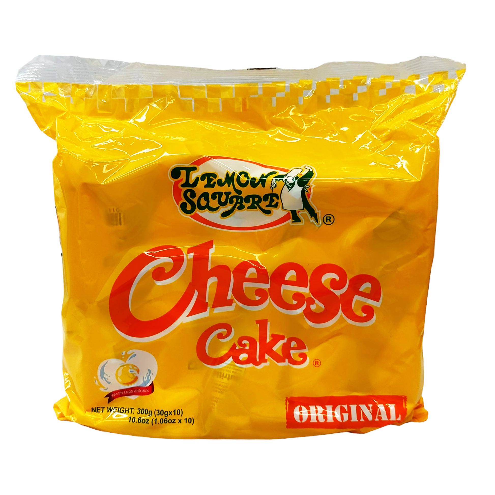 Front graphic image of Lemon Square Cheese Cake - Original 10.58oz