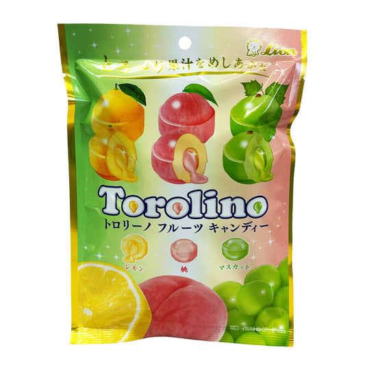 Front graphic image of Lion Torolino Fruit Candy 2.18oz (62g)