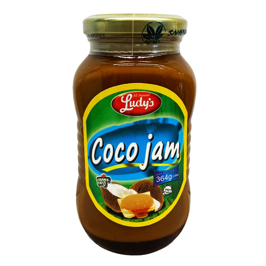Front graphic image of Ludy's Coco Jam - Regular 12.84oz