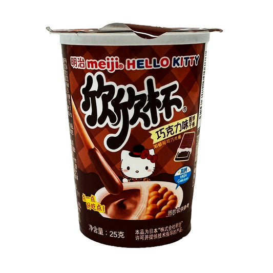 Front graphic image of Meiji Chocolate Flavor Jam Biscuit 0.88oz (25g)
