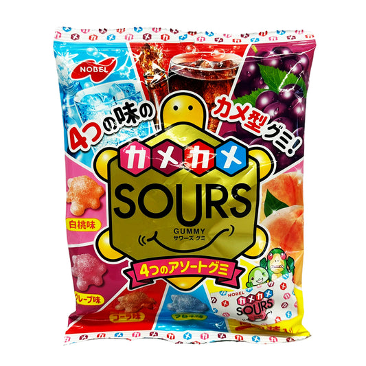Front graphic image of NOBEL Sours Gummy - Assorted Flavor 3.17oz (90g)
