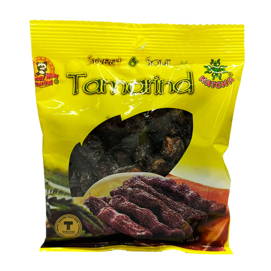 Front graphic image of Natcha Tamarind Candy With Seed - Original 5.29oz (150g)