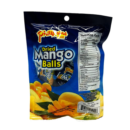 Back graphic image of Philippine Brand Mango Ball 3.5oz