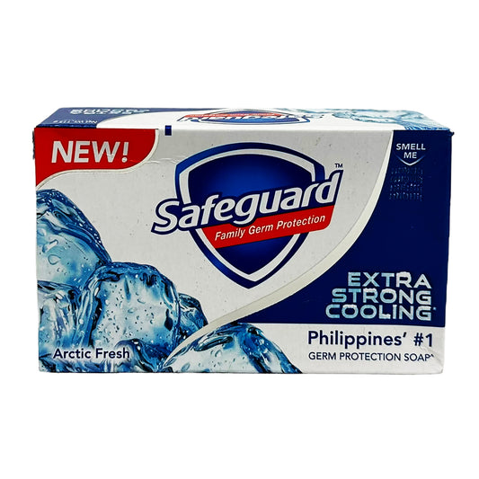 Front graphic image of Safeguard Soap Arctic Fresh 4.58oz (130g)