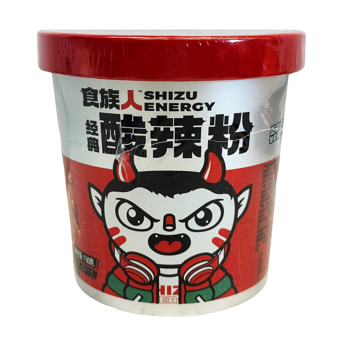 Front graphic image of Shizu Energy Instant Vermicelli Cup Hot and Sour Flavor 4.58oz