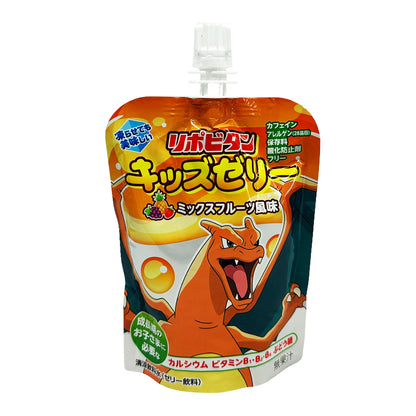 Front graphic image 1 of Taisho Pokemon Jelly Drink - Mixed Fruits 4.4oz (125g)
