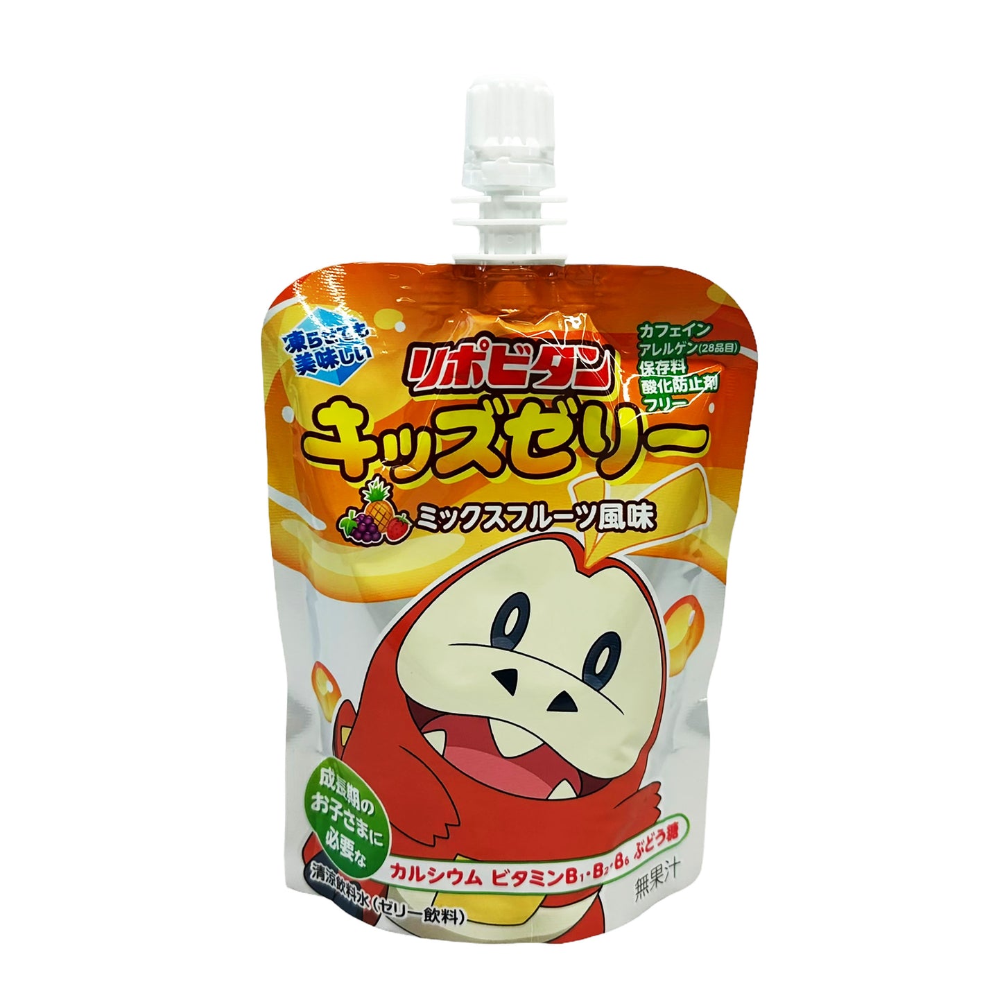 Front graphic image 2 of Taisho Pokemon Jelly Drink - Mixed Fruits 4.4oz (125g)