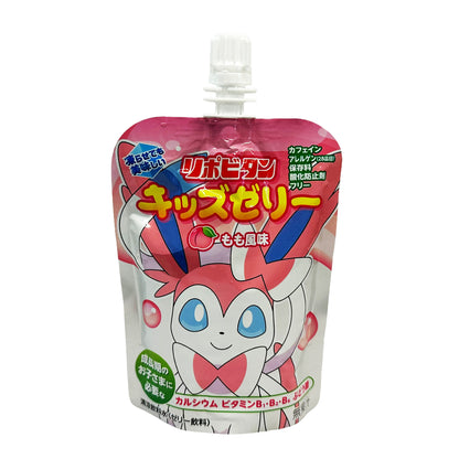 Front graphic image 2 of Taisho Pokemon Jelly Drink - Peach 4.4oz (125g)