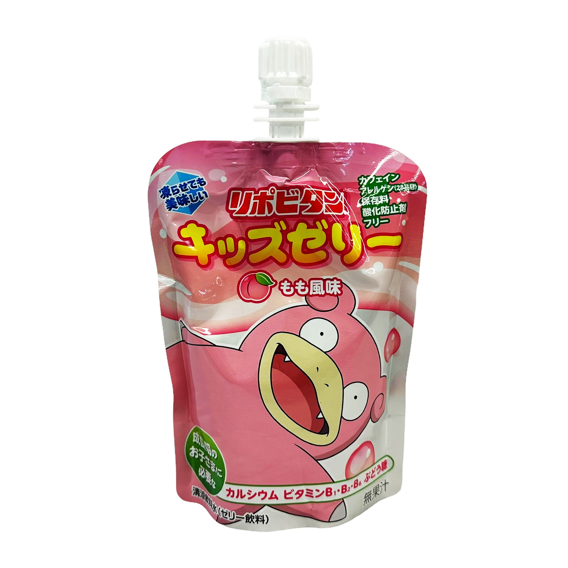 Front graphic image 4 of Taisho Pokemon Jelly Drink - Peach 4.4oz (125g)