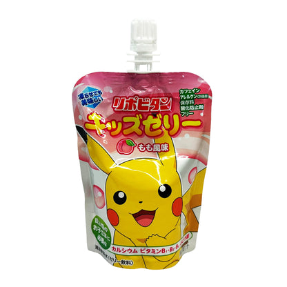 Front graphic image 5 of Taisho Pokemon Jelly Drink - Peach 4.4oz (125g)