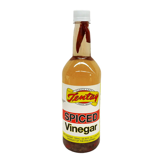 Front graphic image of Tentay Spiced Vinegar 25.36oz (750ml)