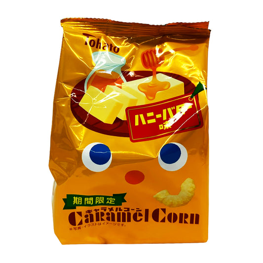 Front graphic image of Tohato Caramel Corn - Honey Butter Flavor 2.39oz (68g)