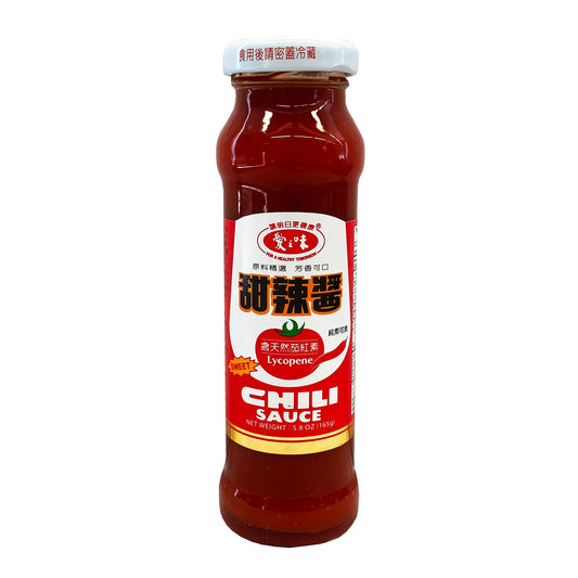 Front graphic image of AGV Sweet Chili Sauce 5.8oz - 爱之味 甜辣酱 5.8oz