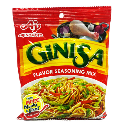 Front graphic image of Ajinomoto Ginisa Flavor Seasoning Mix 8.82oz