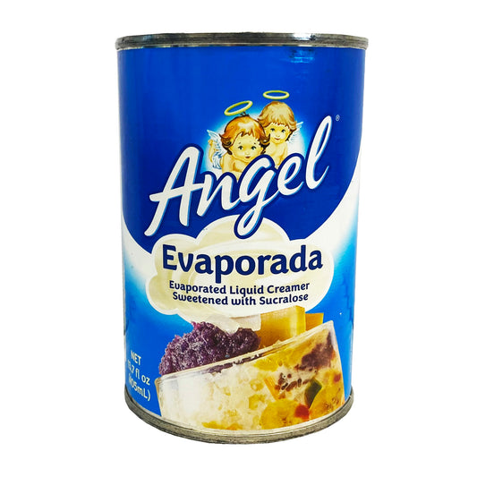 Front graphic image of Angel Evaporated Liquid Creamer - Evaporada 13.7oz