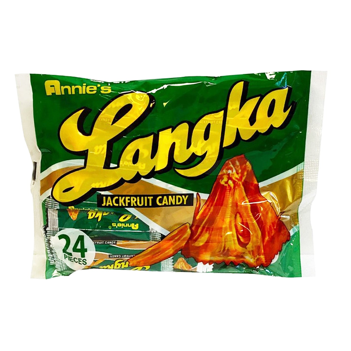 Front graphic image of Annie's Jackfruit Candy - Langka 5.12oz