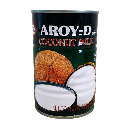 Front graphic image of Aroy-D Coconut Milk 14oz (400ml)