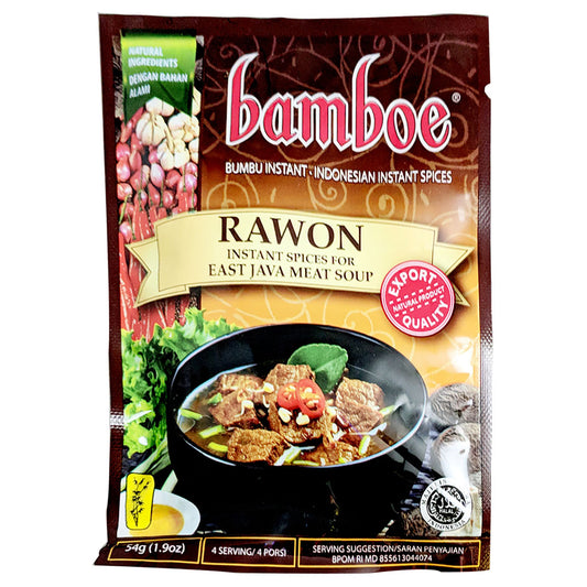 Front graphic image of Bamboe Indonesian Mix - Rawon 1.9oz