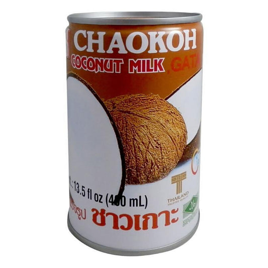 Front graphic image of Chaokoh Coconut Milk 13.5oz