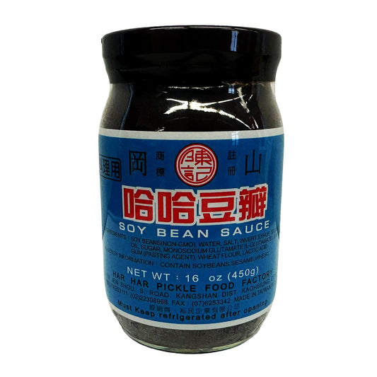 Front graphic image of Chen's Har Har Soy Bean Sauce 16oz