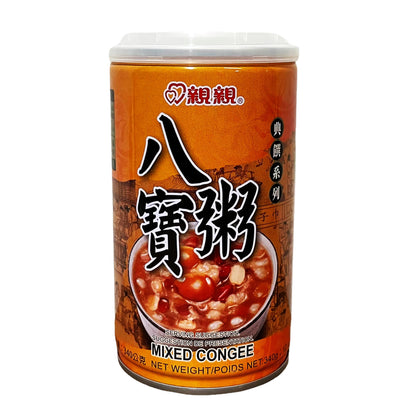 Front graphic image of Chin Chin Mixed Congee 12.5oz - 亲亲 八宝粥 12.5oz