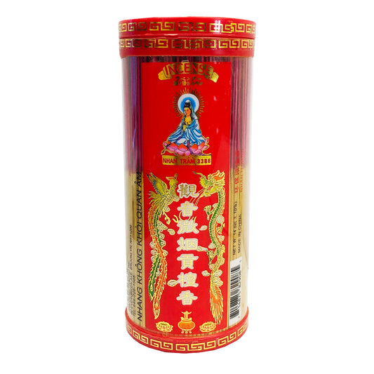 Front graphic view of Chinese Incense 14oz 