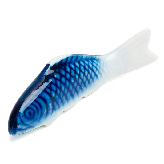 Front graphic view of Chopstick Rest - Fish 3 inches