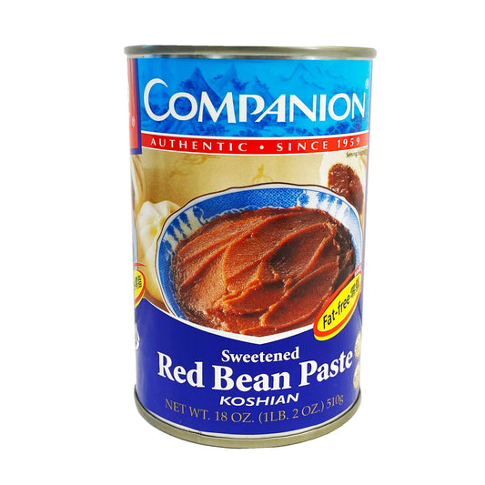 Front graphic image of Companion Sweetened Red Bean Paste 18oz