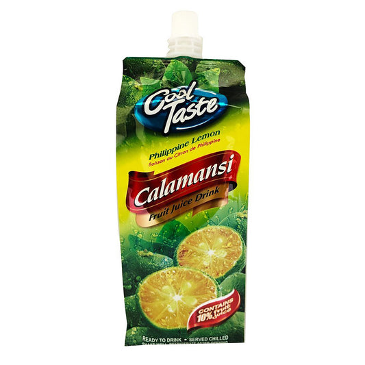 Front graphic image of Cool Taste Fruit Juice Drink - Calamansi 16oz