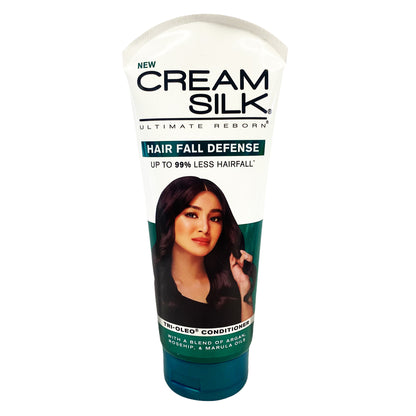 Front graphic view of Cream Silk Green Hair Fall Defense Conditioner 11.8oz (350ml)