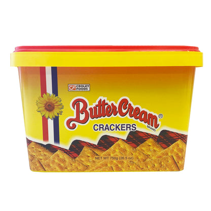 Front graphic image of Croley Foods Sunflower Crackers Butter Cream - Regular 28.2oz