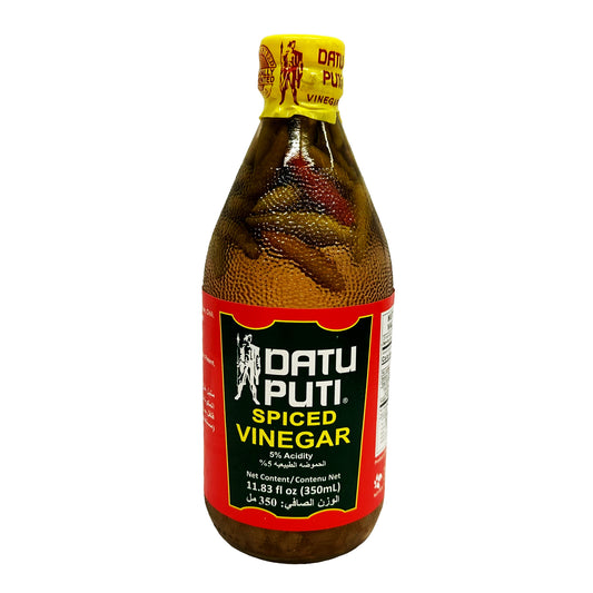 Front graphic image of Datu Puti Spiced Vinegar 11.83oz (350ml)