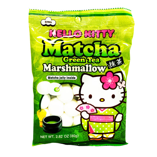 Front graphic image of Eiwa Marshmallow - Matcha Green Tea 2.82oz (80g)