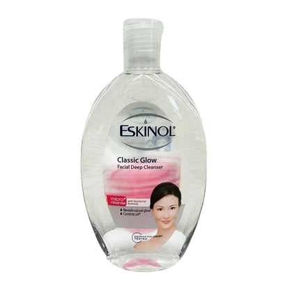 Front graphic image of Eskinol Classic Glow Facial Deep Cleanser 7.6oz