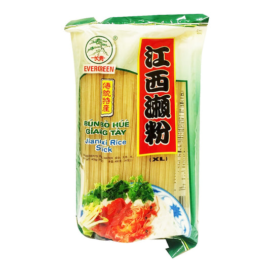 Front graphic image of Evergreen Jiangxi Rice Stick 14oz