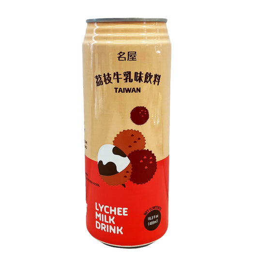 Front graphic image of Famous House Lychee Milk Drink 16.3oz (485ml)