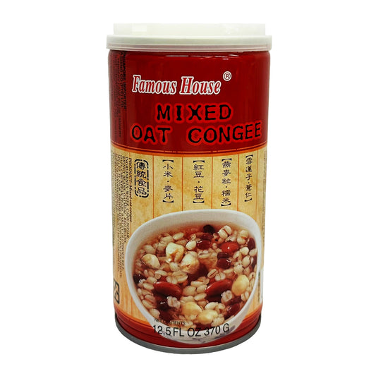 Front graphic image of Famous House Mixed Oat Congee 12.5oz