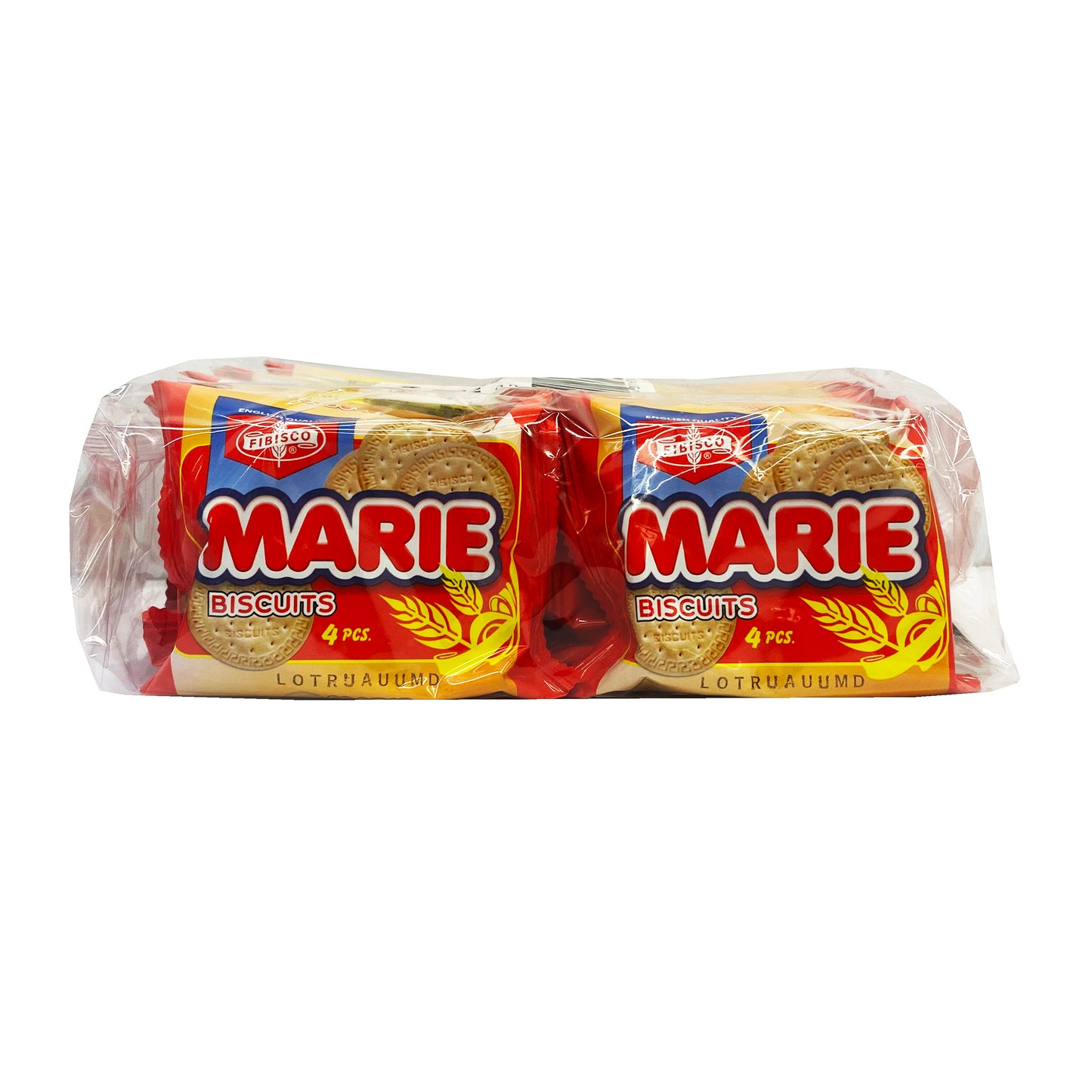 Front graphic image of Fibisco Marie Biscuits 0.88oz
