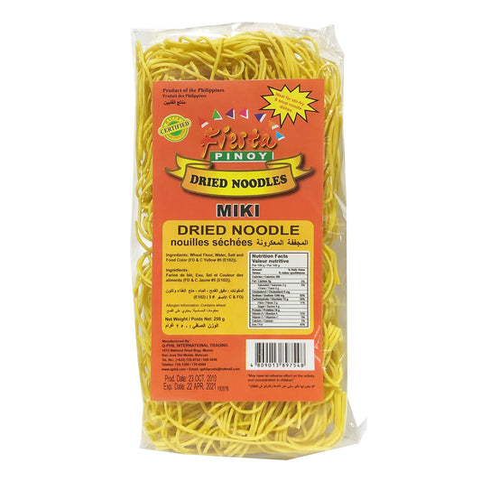 Front graphic image of Fiesta Pinoy Dried Noodles - Miki 8.8oz