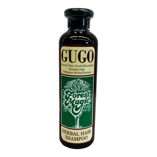 Front graphic image of Forest Magic Gugo Herbal Hair Shampoo 8.45oz (250ml)