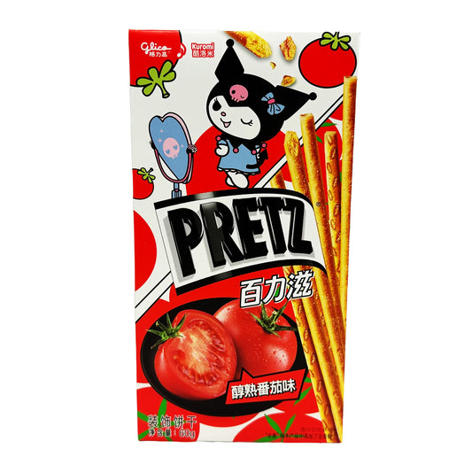 Front graphic image of Glico Pretz Sticks - Mellow Ripe Tomato Flavor 2.11oz (60g)